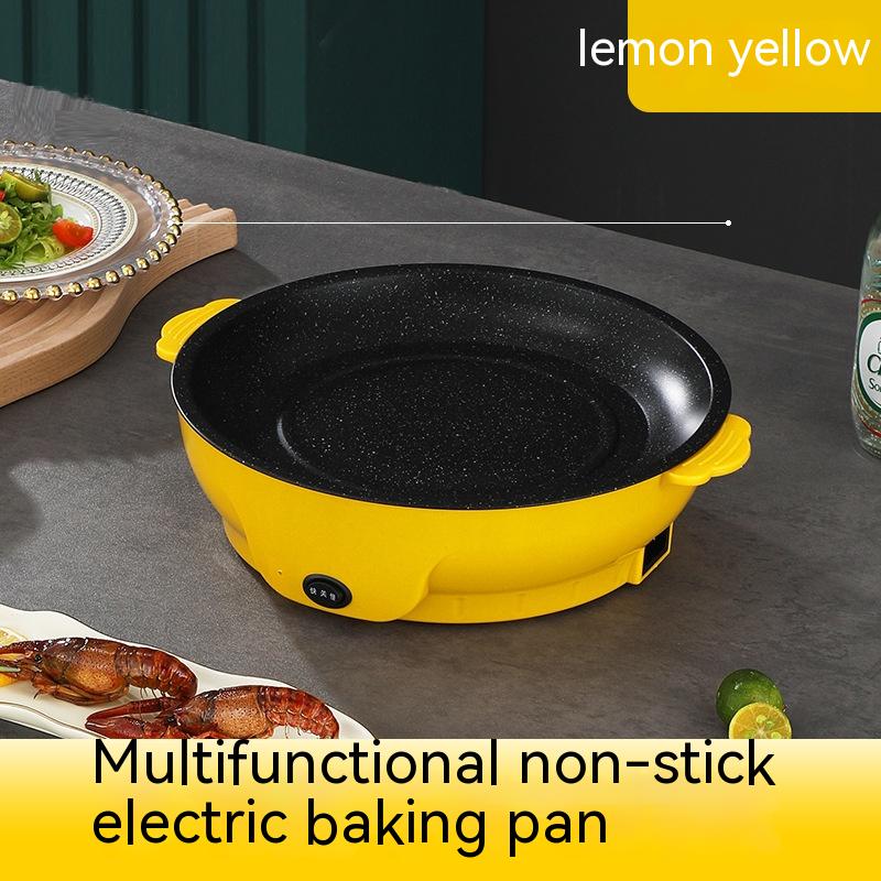 Takeaway Electric Baking Pan Mini Electric Griddle Household Non-stick Barbecue Oven Ingredients Supermarket Plate