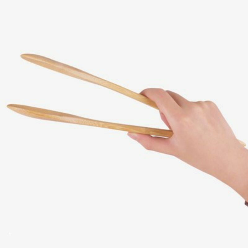 Lengthened Wood 30CM Kitchen Bamboo Food Clip