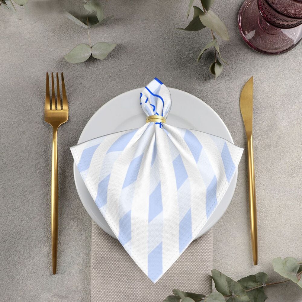 20x20in Strong And Durable Square Folding Napkins